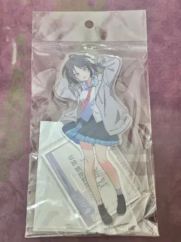 학원 아이돌 마스터 초성학원 방송부 마시로 유우 아크릴 스탠드 B