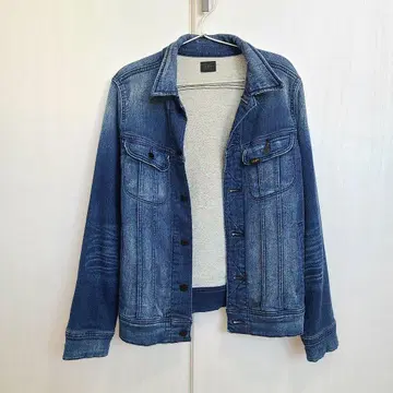 Lee 데님 자켓 니트 데님 포켓