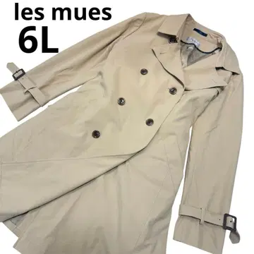 [새상품급] AOKI LES MUES 트렌치코트 베이지 6L 라이너 포함