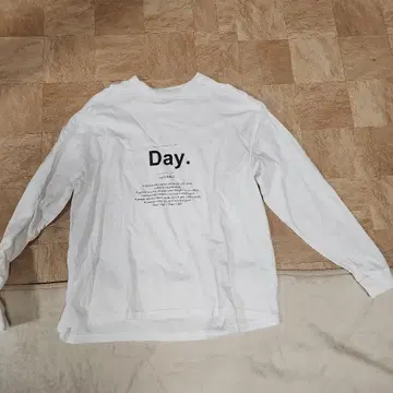 ROUND & ROUND 화이트 긴팔 T셔츠, RCW 후드티