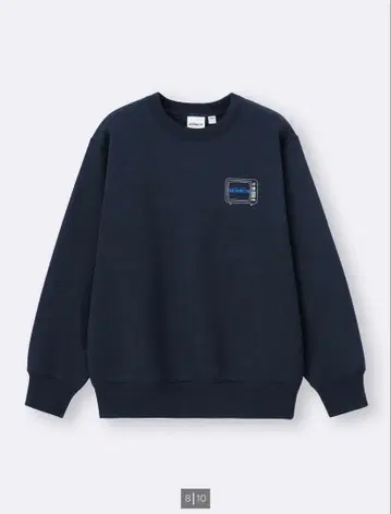 새상품 미사용 GU 헤비웨이트 맨투맨 풀오버 퍼펫 순순 M