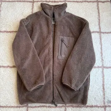 WOODS CANADA for SHIPS 보아 플리스 자켓 브라운