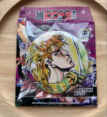 [ 레어 ] 디오 브랜드 점프전 죠죠 죠죠의 기묘한 모험 캔뱃지