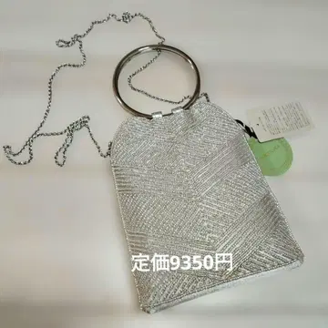 새상품 노크틸카 비즈 자수 비쥬 핸드백 숄더백 그레이2