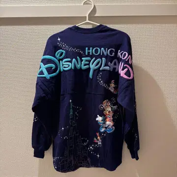 홍콩 디즈니 롱 T 스피릿 셔츠