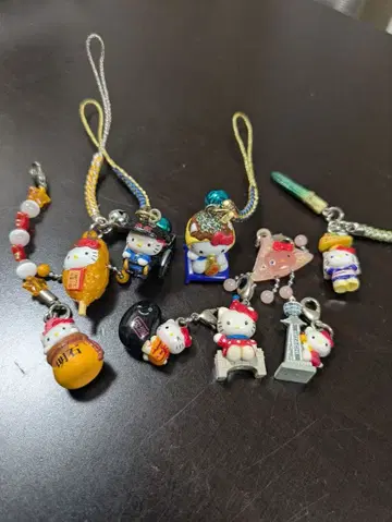 [ 개봉 ] 헬로키티 간사이 한정 9개 묶음 판매