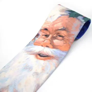 90s USA제 랄프 마린 산타클로스 크리스마스 넥타이 구제 의류