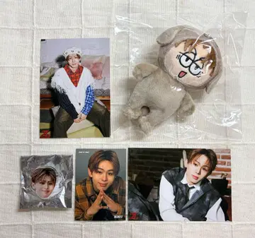 ONE N' ONLY EIKU 봉제 인형 브로마이드 아크릴 클립 세트