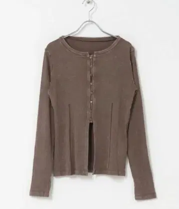 택 포함 새상품 프론트 버튼 리브 탑