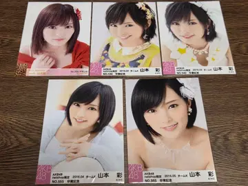 AKB48 야마모토 사야 브로마이드 5장 세트