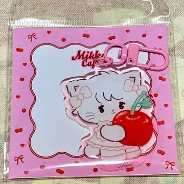 mikko cafe 아크릴 키링 무스 카페