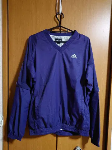 adidas 보라색 자켓 M 사이즈