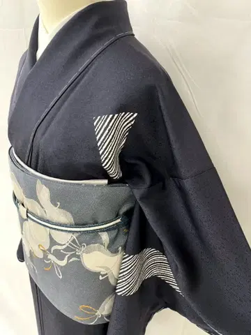 미사용 새상품 순수 실크 미츠코시 긴세이 호몬기 단품