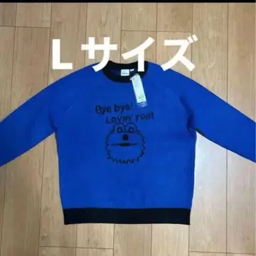 GU 오버 사이즈 니트 풀오버 퍼펫 스 L 사이즈