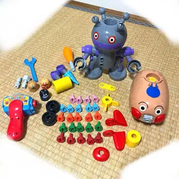 호빵맨 쿠미타테 DIY 나사나사 호빵맨 고와 나사나사 다단단 DX