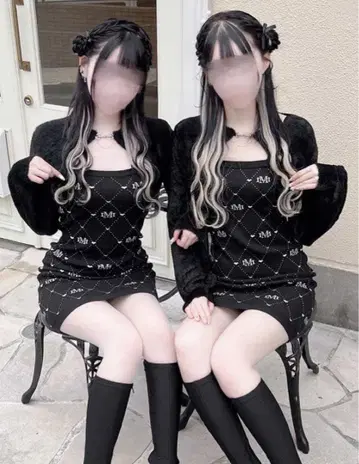 미셸 마카롱 이모짱 니트 원피스 michellMacaron