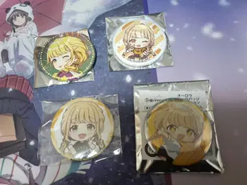 학원 아이돌 마스터 후지타 코토네 캔뱃지 모음