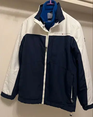 타미 힐피거 네이비/화이트 자켓