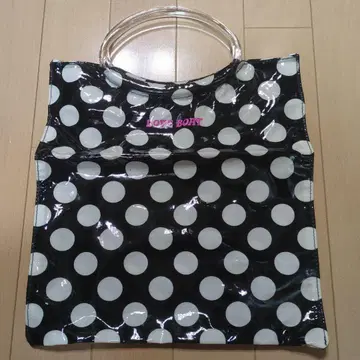 LOVE BOAT 도트 무늬 토트백