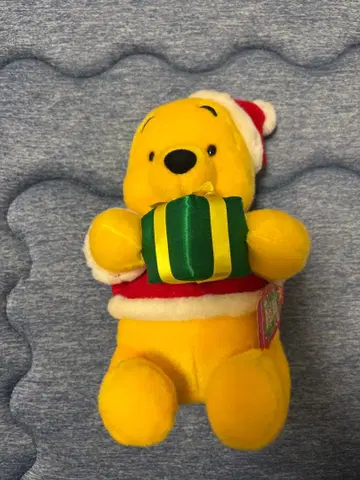 푸우 산타 봉제 인형 본체