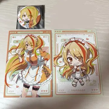 극장판 좀비랜드 사가 니카이도 사키 POP UP 엽서 캔뱃지 특전