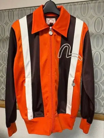 EVISU 트랙 자켓 오렌지 사이즈 36 ( S 사이즈 )