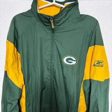 Reebok 나일론 자켓 그린베이 패커스