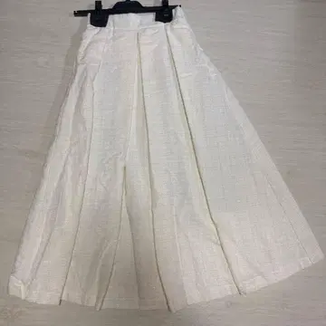 가을/겨울 트위드 라메 턱 롱 스커트