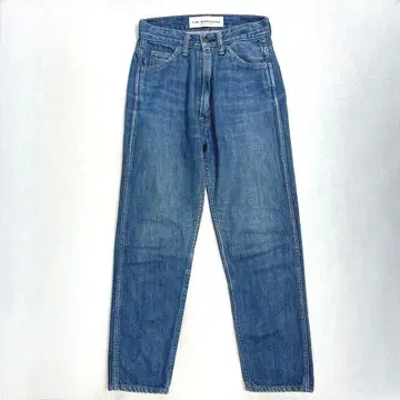 새상품급 38 신존 하이웨스트 슬림 데님 히게 허니컴 테이퍼드