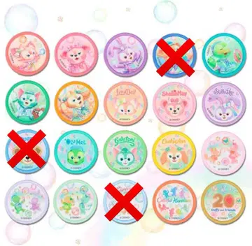 더피&프렌즈 20주년 컬러풀 해피니스 와펜