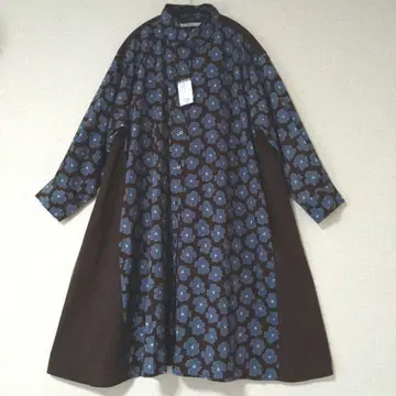 [ 택 포함 새상품 ] AS KNOW AS PLUS 꽃무늬 원피스