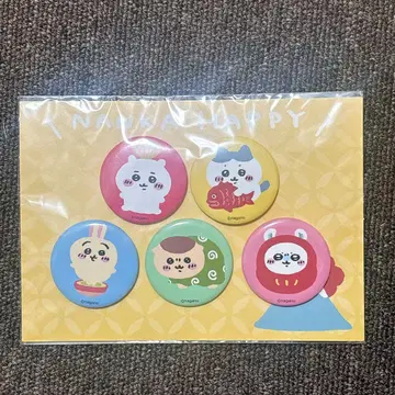 치이카와 해피백 2022 캔뱃지 5개 세트