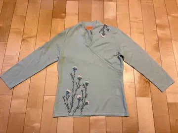 미사용 SunaUna 수나우나 니트 라이트 그린 S~M