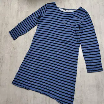 2 랄프 로렌 룸웨어 보더 원피스 튜닉 M