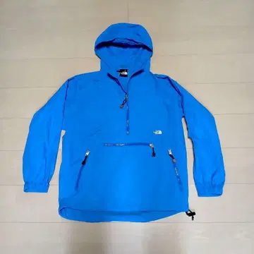 The North Face 파랑 풀오버 나일론 자켓