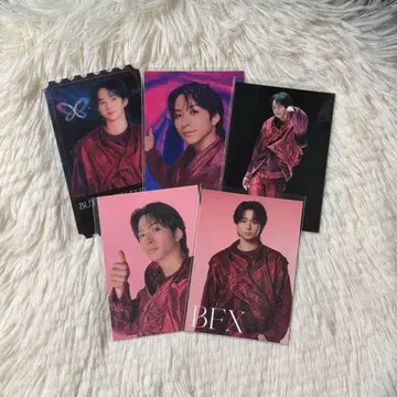 사와모토 나츠키 BFX 트레이딩 카드 클리어 픽처 티켓