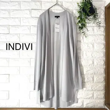 새상품 INDIVI 가디건 인디비 드레이프 가디건