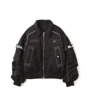 atmos pink x HONDA Bomber Jacket BLACK