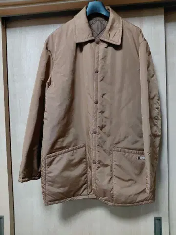 크로커다일 브라운 퀼팅 자켓