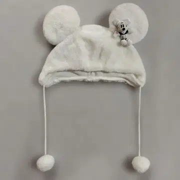 도쿄 디즈니 리조트 한정판 미키마우스 마스코트 부착 팬캡