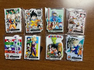 드래곤볼 아크릴 스탠드 8개 세트