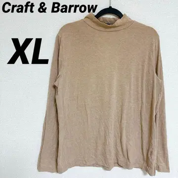Craft & Barrow 베이지 터틀넥 [ XL ] 빅 사이즈