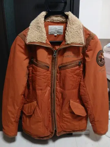 AVIREX MA-1 플라이트 자켓 오렌지