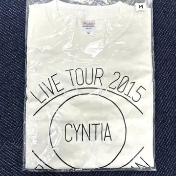 Cyntia LIVE TOUR 2015 티셔츠 M 사이즈