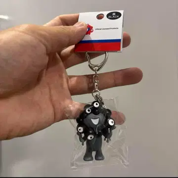 만박 미야쿠미야쿠 입체 마스코트 키링 블랙 미야쿠미야쿠 pvc 입체