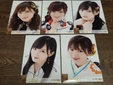 야마모토 아야 2017년 사진 5장 세트