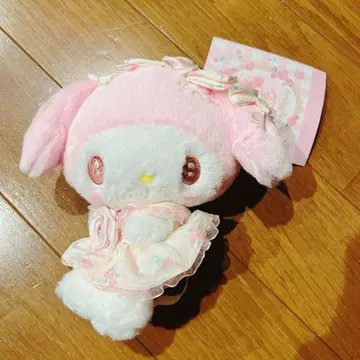 택 포함 새상품 마이멜로디 도리 로즈 시리즈 마스코트