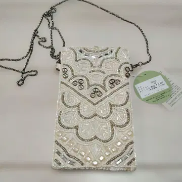 택 포함 새상품 녹틸루카 파티 백 숄더백 골드