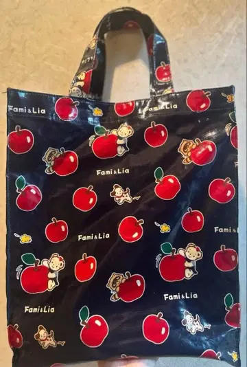 Familiar 토트백 사과 비닐
