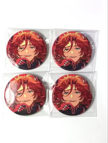 앙스타 미케지마 마다라 캔뱃지 4개 세트